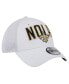 Men's White New Orleans Saints Breakers 39THIRTY Flex Hat