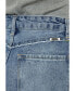 Фото #5 товара Women's High Rise Distressed 90s Straight Jeans