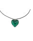 ფოტო #2 პროდუქტის Glass Heart Necklace