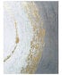 Фото #3 товара Golden Tundra Textured Glitter Hand Painted Canvas Wall Art, 30" x 40"