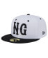 Фото #1 товара Men's White Hudson Valley Renegades Theme Night Newburgh Gorhams 59FIFTY Fitted Hat