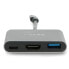Фото #3 товара USB-концентратор Natec Fowler Mini - USB-C PD (с поддержкой Power Delivery), серого цвета