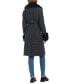 ფოტო #6 პროდუქტის Women's Faux-Fur-Trim Belted Coat