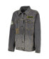 Women's Denim Green Bay Packers Faded Button-Up Jacket