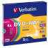 Фото #1 товара DVD-RW Verbatim 5 штук Разноцветный 4,7 GB 4x