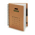Фото #3 товара Записная книга с ручкой и калькулятором Pincello Spiral Notebook 2,5 x 21 x 18 см (12 штук)