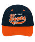 Infant Boys and Girls Navy, Orange Chicago Bears My First Tail Sweep Slouch Flex Hat