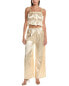 Фото #1 товара Lyra & Co. 2Pc Top & Pant Set Women's Beige L