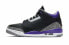 Кроссовки Nike Air Jordan 3 Retro Black Court Purple (Черный)