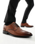 Фото #1 товара schuh Reilly derby shoes in tan leather