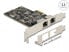 Фото #4 товара 89392 - Internal - Wired - PCI Express - Ethernet - 2500 Mbit/s - Stainless steel