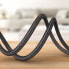 Przedłużacz kabla przewodu USB 3.0 5m w oplocie czarny