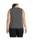 ფოტო #3 პროდუქტის Women's Plus Size Moisture Wicking UPF Sun Tank Top