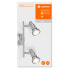 Ledvance SPOT - Surfaced lighting spot - GU10 - 2 bulb(s) - LED - 5.2 W - Silver