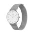 Фото #2 товара Ice-Watch Damen Armbanduhr Ice City Milanese Silver Shiny White Small 012703