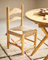 Children’s wooden chair