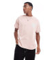 Фото #3 товара ASOS DESIGN oversized t-shirt in washed pink with back print