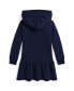 ფოტო #2 პროდუქტის Toddler And Little Girls Dog Print Fleece Hoodie Dress