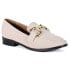 Diba True About It Slip On Loafers Womens Off White 54925-286