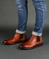 ფოტო #6 პროდუქტის Men's Oswald Plain Toe Chelsea Boot