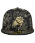 Фото #4 товара Men's Black Phoenix Suns 59FIFTY Day Allover Print Stencil Fitted Hat