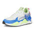 Puma Mapf1 Amg RsX Graphic Logo Lace Up Mens Blue, Green, White Sneakers Casual