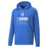 Puma Figc Ftblcore Pullover Hoodie Mens Blue Casual Athletic Outerwear 76712603