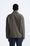 Фото #5 товара Куртка-рубашка из рельефной ткани с карманами ZARA