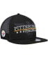 ფოტო #4 პროდუქტის Men's Black Pittsburgh Steelers Totem 9FIFTY Snapback Hat