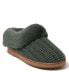 ფოტო #1 პროდუქტის Women's Hannah Festive Knit Clog Slippers