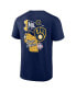 Фото #3 товара Men's Milwaukee Brewers Split Zone T-Shirt