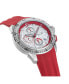 Часы Nautica Red Silicone Strap Watch
