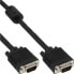 Фото #1 товара InLine S-VGA Cable 15HD male / male black 5m