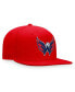 ფოტო #3 პროდუქტის Men's Red Washington Capitals Core Primary Logo Fitted Hat