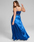Фото #2 товара Trendy Plus Size Illusion-Waist-Appliqué Gown