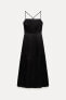 Фото #20 товара Платье миди из 100% льна — zw collection ZARA