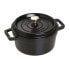 Фото #1 товара Zwilling Staub La Cocotte - Casserole baking dish - Round - Cast iron - Ceramic - Gas - Halogen - Induction - Sealed plate - Black - Enamel