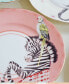 Фото #4 товара Сервировка стола, Yvonne Ellen Набор тарелок для чая "Carnival Animal", 4 шт.