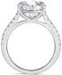 Фото #3 товара Кольцо Badgley Mischka Diamond Oval Solitaire