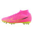 Фото #1 товара Nike Mercurial Superfly 9 刺客 15 Academy AG 人造草坪 足球鞋 男女同款 爆炸粉 / Футбольные кроссовки Nike Mercurial Superfly 9 15 Academy AG DJ5622-605