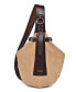 ფოტო #1 პროდუქტის Women's Genuine Leather Daisy Sling Bag