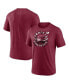 Фото #4 товара Men's Heathered Cardinal Arizona Cardinals Sporting Chance T-shirt