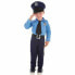 Маскарадные костюмы для детей Полицейский мускулистый (4 Предметы)