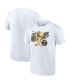 Фото #1 товара Men's White Denver Nuggets 2023 NBA Finals Champions Floater Trophy T-shirt