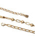 Фото #2 товара Gold-Tone Heart Link Collar Necklace, 15-3/4" + 3" extender