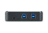 ATEN 2-port USB 3.0 Peripheral Sharing Device - 5 Gbit/s - Micro-USB Type-B - Black - Plastic - 0 - 40 °C - -20 - 60 °C