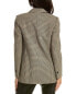 Фото #2 товара Rebecca Taylor 3-Button Wool-Blend Blazer Women's Green 00