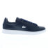 Фото #1 товара Lacoste Carnaby Pro 124 2 SMA Mens Blue Leather Lifestyle Sneakers Shoes