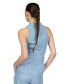 ფოტო #2 პროდუქტის Michael Kors Women's Sleeveless Button-Front Collared Top