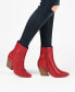 ფოტო #9 პროდუქტის Women's Hydra Angular Block Heel Bootie